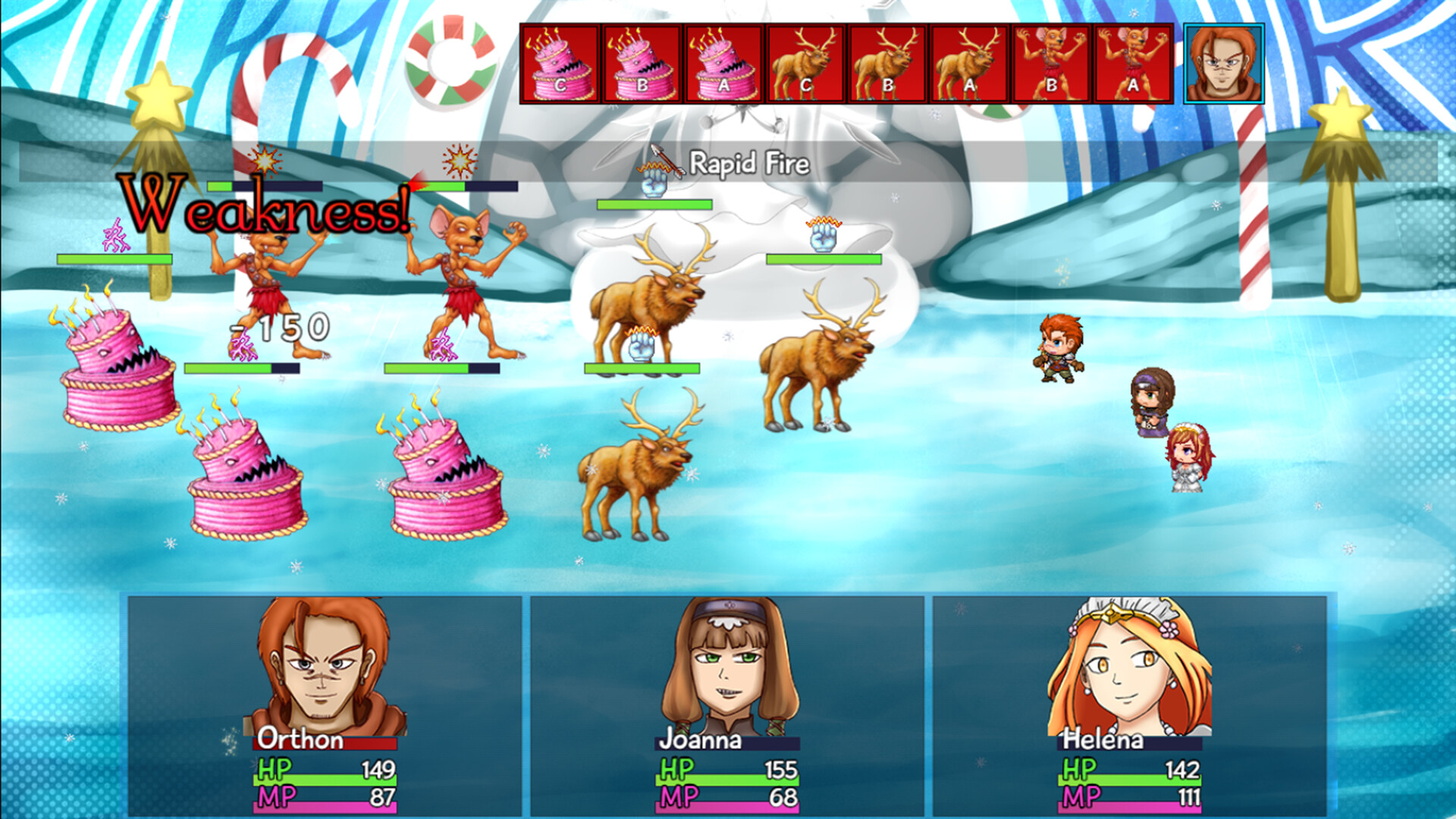 Heroes of the Seasons screenshot #4