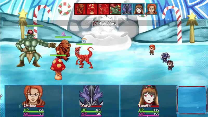 Heroes of the Seasons video 10