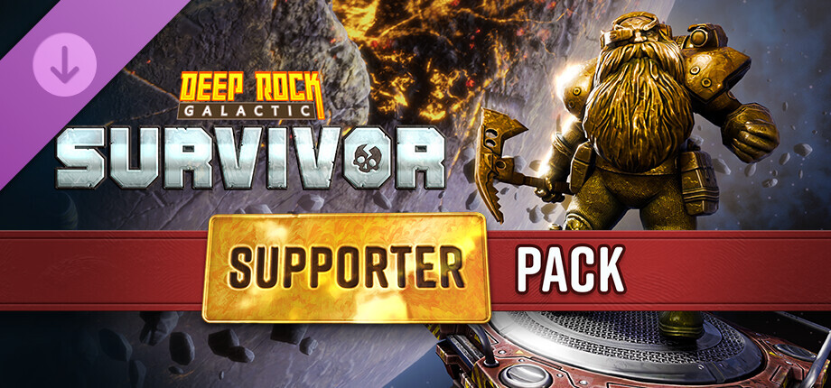 Deep Rock Galactic: Survivor - Supporter Pack cover art