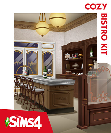 The Sims™ 4 Cozy Bistro Kit