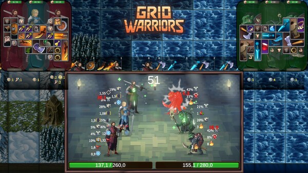 Grid Warriors: Battles screenshot 2