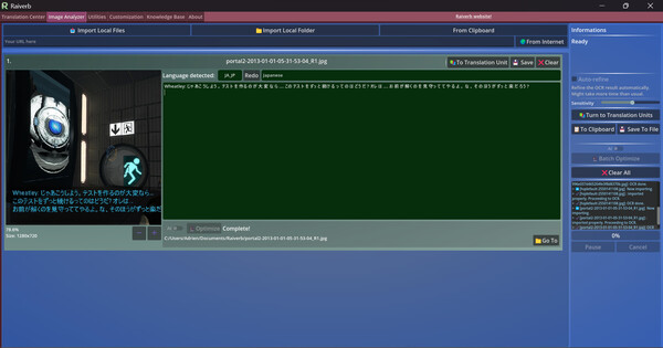 Screenshot z Raiverb Screenshot z Raiverb