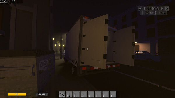 Screenshot z Storage Looter
