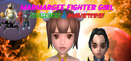 Marmargee Fighter Girl vs. Zombies & Monsters! banner