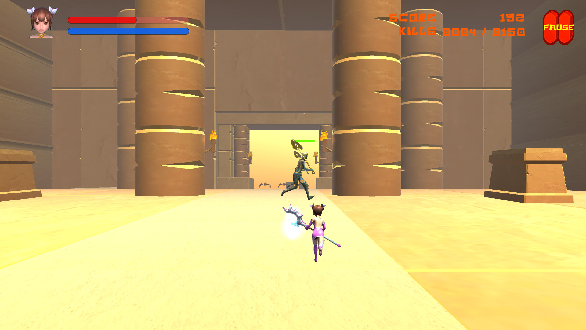 Marmargee Fighter Girl vs. Zombies & Monsters! screenshot #6