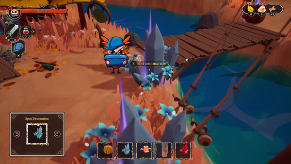 Screenshot of Lo and Behold gameplay showing in-action mechanics