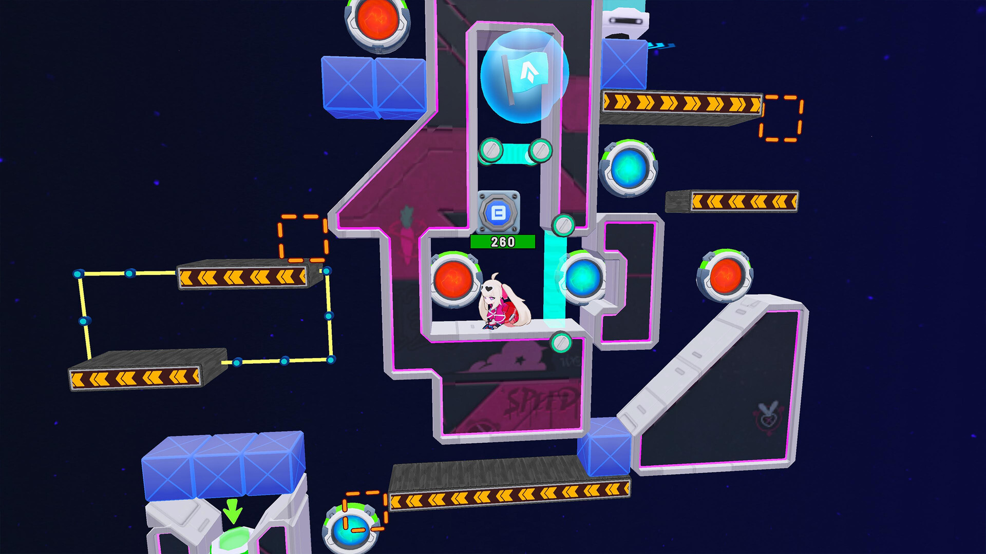Neon Runners: Craft & Dash screenshot 1