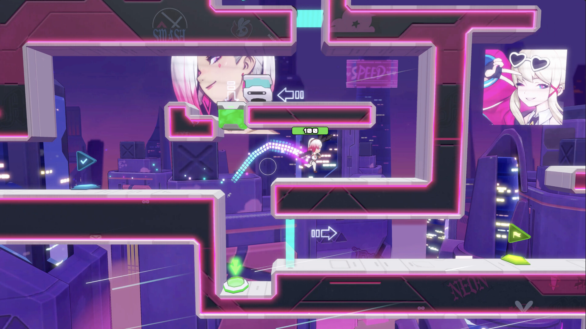 Neon Runners: Craft & Dash screenshot 5