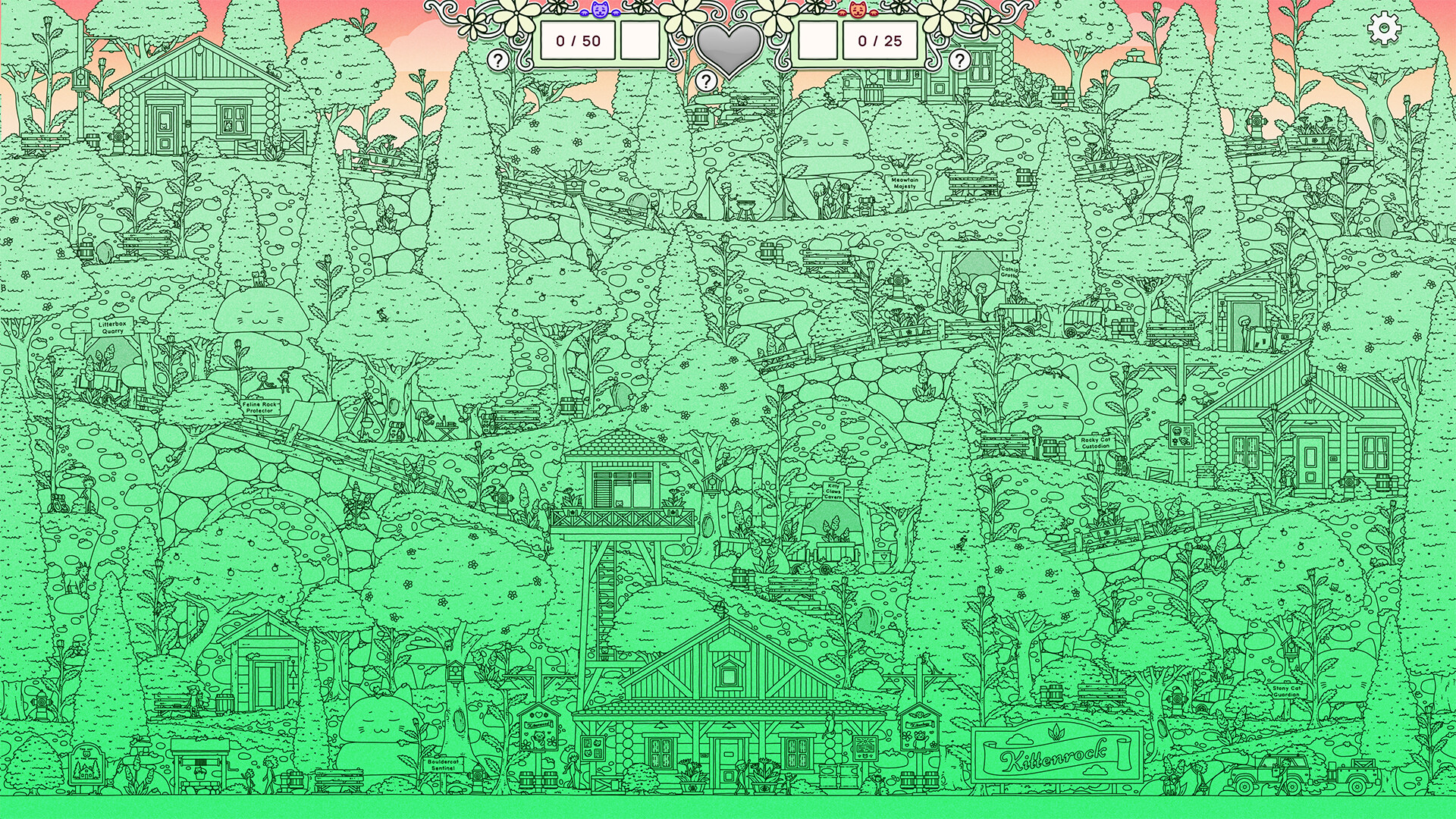 Kittenrock Cats - A Hidden Object Game screenshot #1