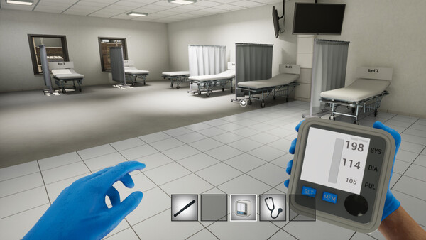 Screenshot of CURE - A Hospital Simulator