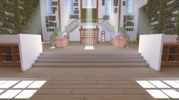 Screenshot of Pieces of the Past gameplay showing in-action mechanics