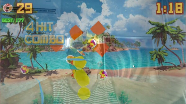Fruit Slice by Motion Capture screenshot 2