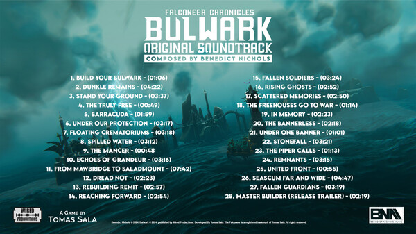 Bulwark: Falconeer Chronicles - Official Soundtrack