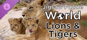 Jigsaw Puzzle World - Lions & Tigers