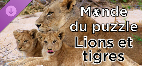 Monde du puzzle - Lions et tigres