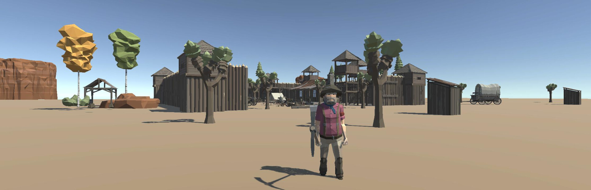 Cowboy vs Zombies