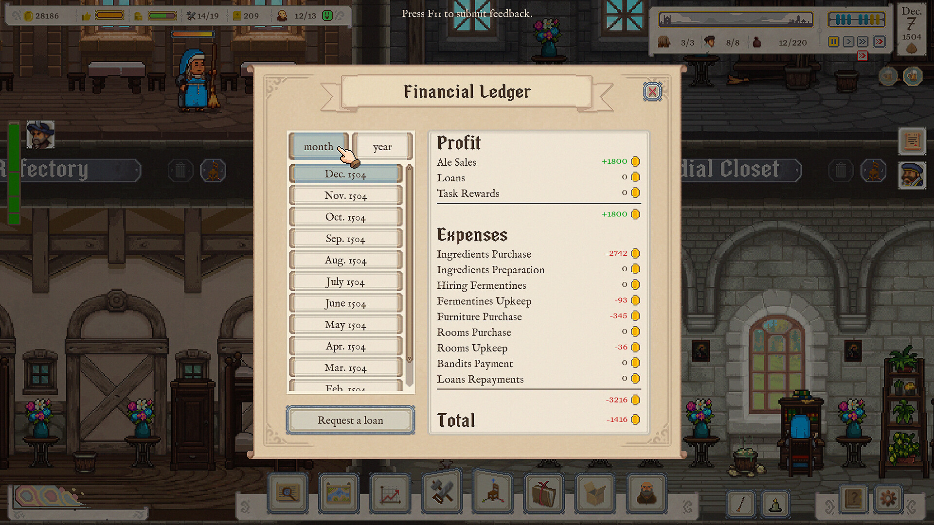 Ale Abbey - Monastery Brewery Tycoon