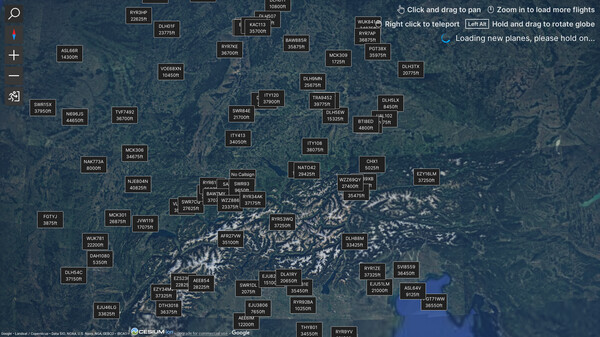 Screenshot z FlightTracker3D Screenshot z FlightTracker3D