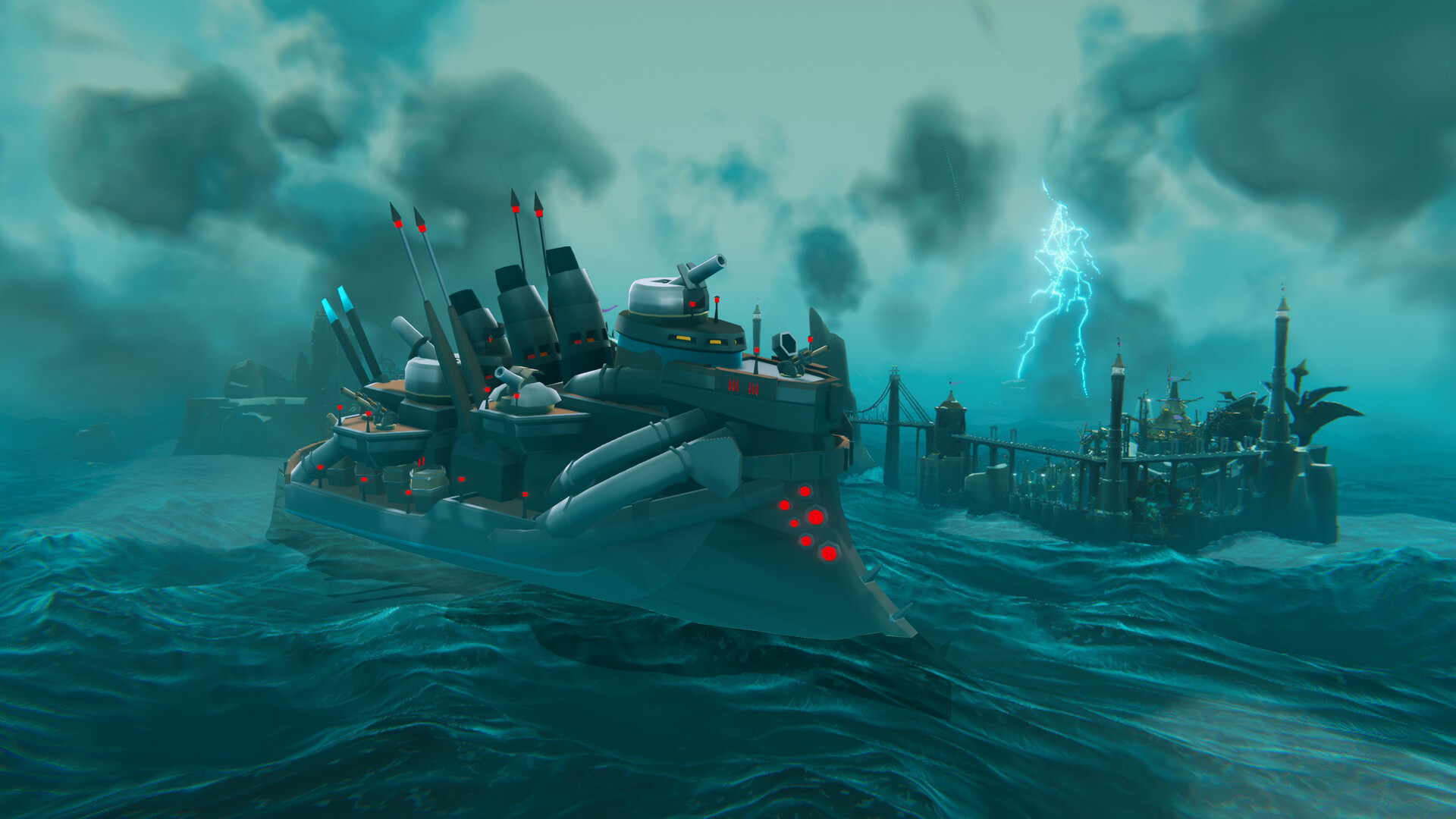 Bulwark: Falconeer Chronicles - GunBoatのスクリーンショット 1