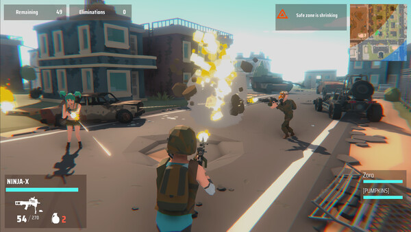 Polygon Bit Battle Royale