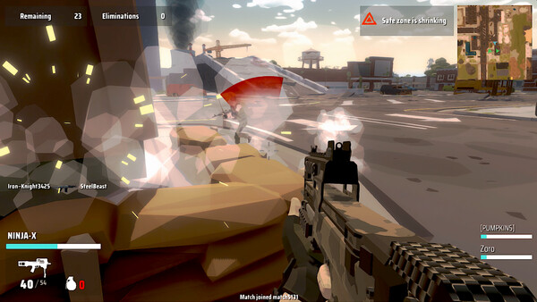 Polygon Bit Battle Royale