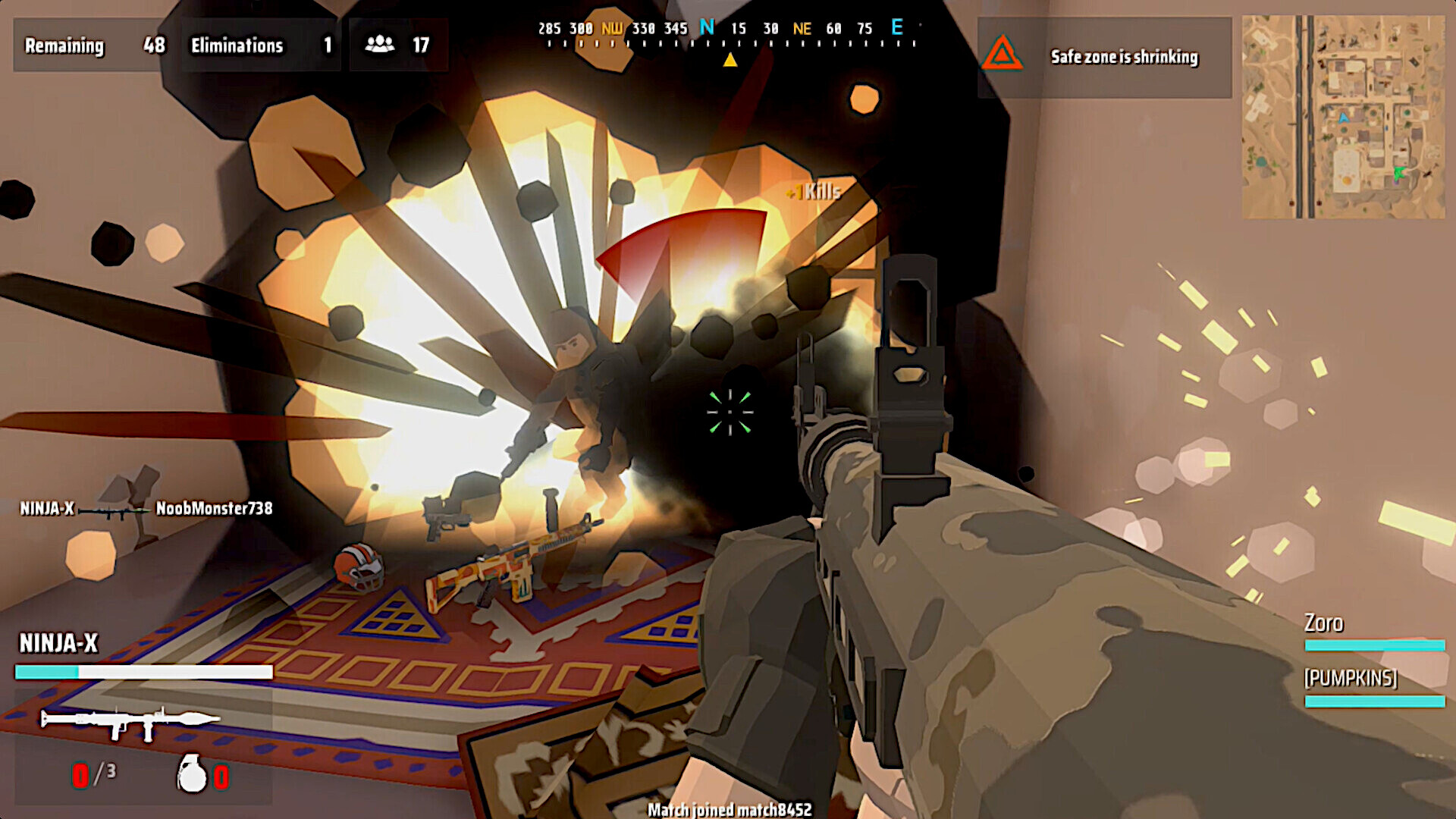Polygon Bit Battle Royale screenshot screenshot 3