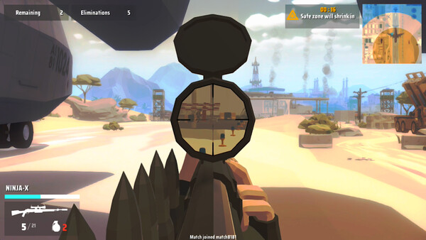 Polygon Bit Battle Royale