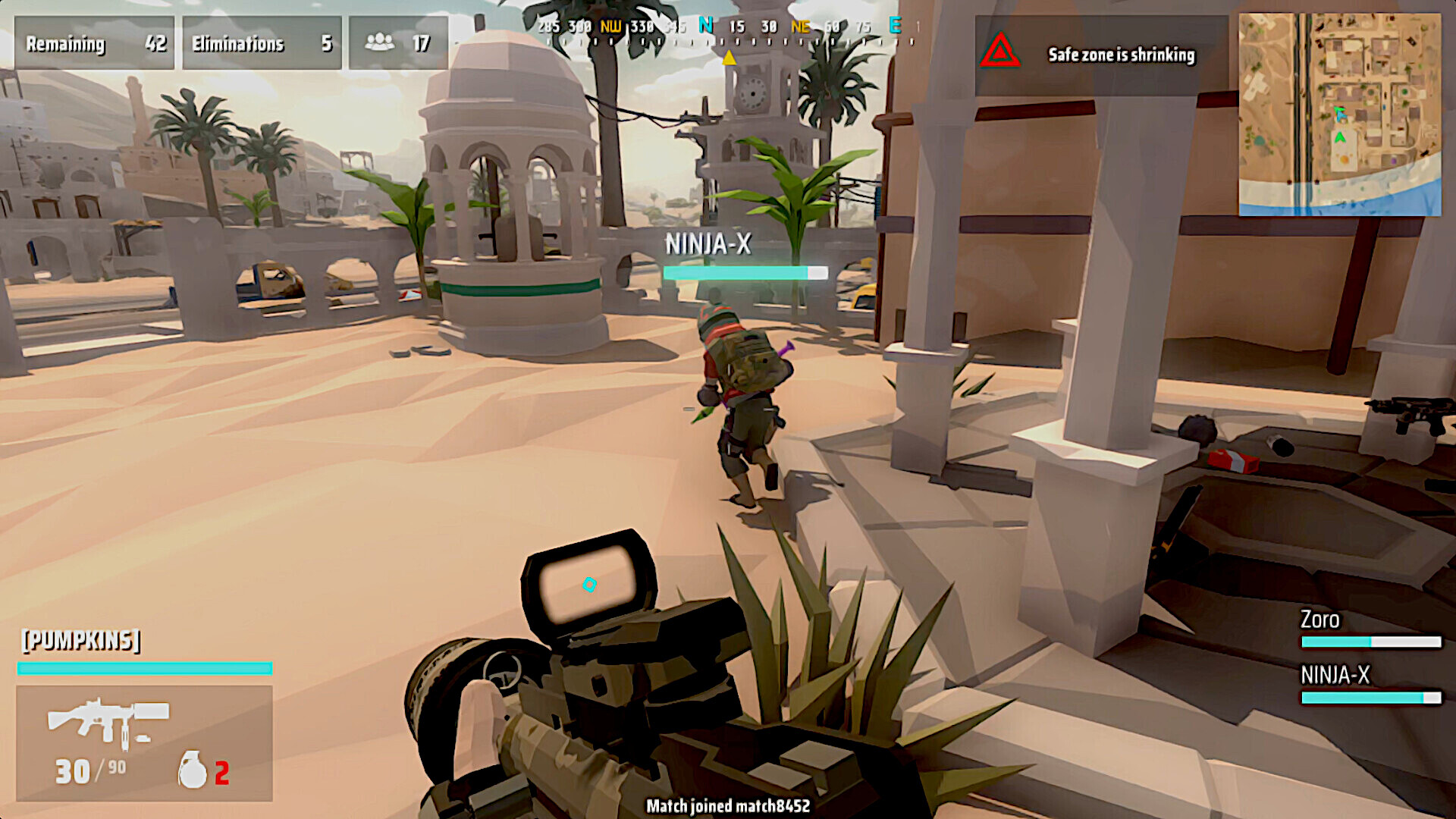 Polygon Bit Battle Royale screenshot screenshot 7