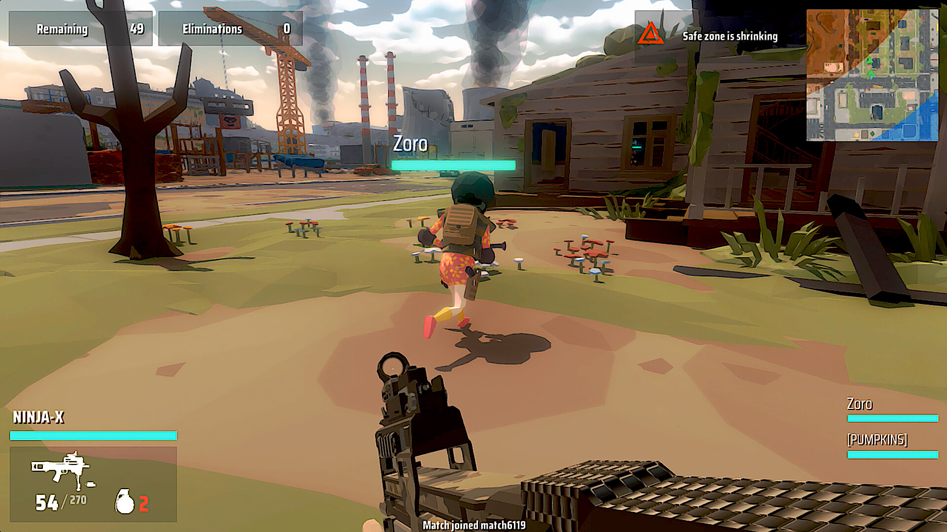 Polygon Bit Battle Royale 스크린샷 6