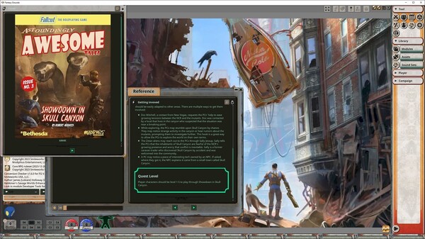 Fantasy Grounds - Fallout RPG: Showdown in Skull Canyon