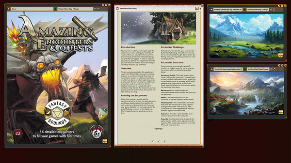 Fantasy Grounds - Amazing Encounters & Quests