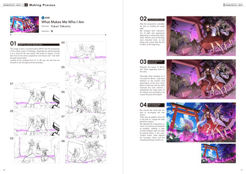 Touhou Danmaku Kagura Phantasia Lost - Artbook