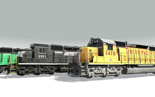 Trainz 2019 DLC - Pro Train: SD40-2 Loco Bundle 1