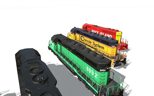 Trainz 2019 DLC - Pro Train: SD40-2 Loco Bundle 1