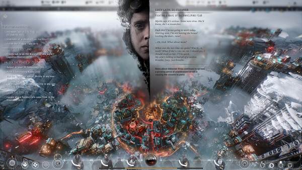 Frostpunk 2: Fractured Utopias.