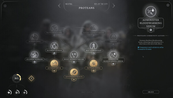 Frostpunk 2: Fractured Utopias.