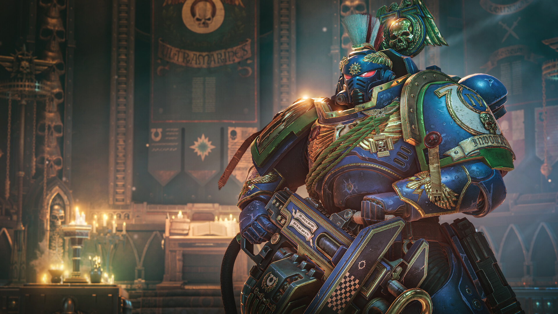 Warhammer 40,000: Space Marine 2 - Ultramarines Champion Pack Featured Screenshot #1