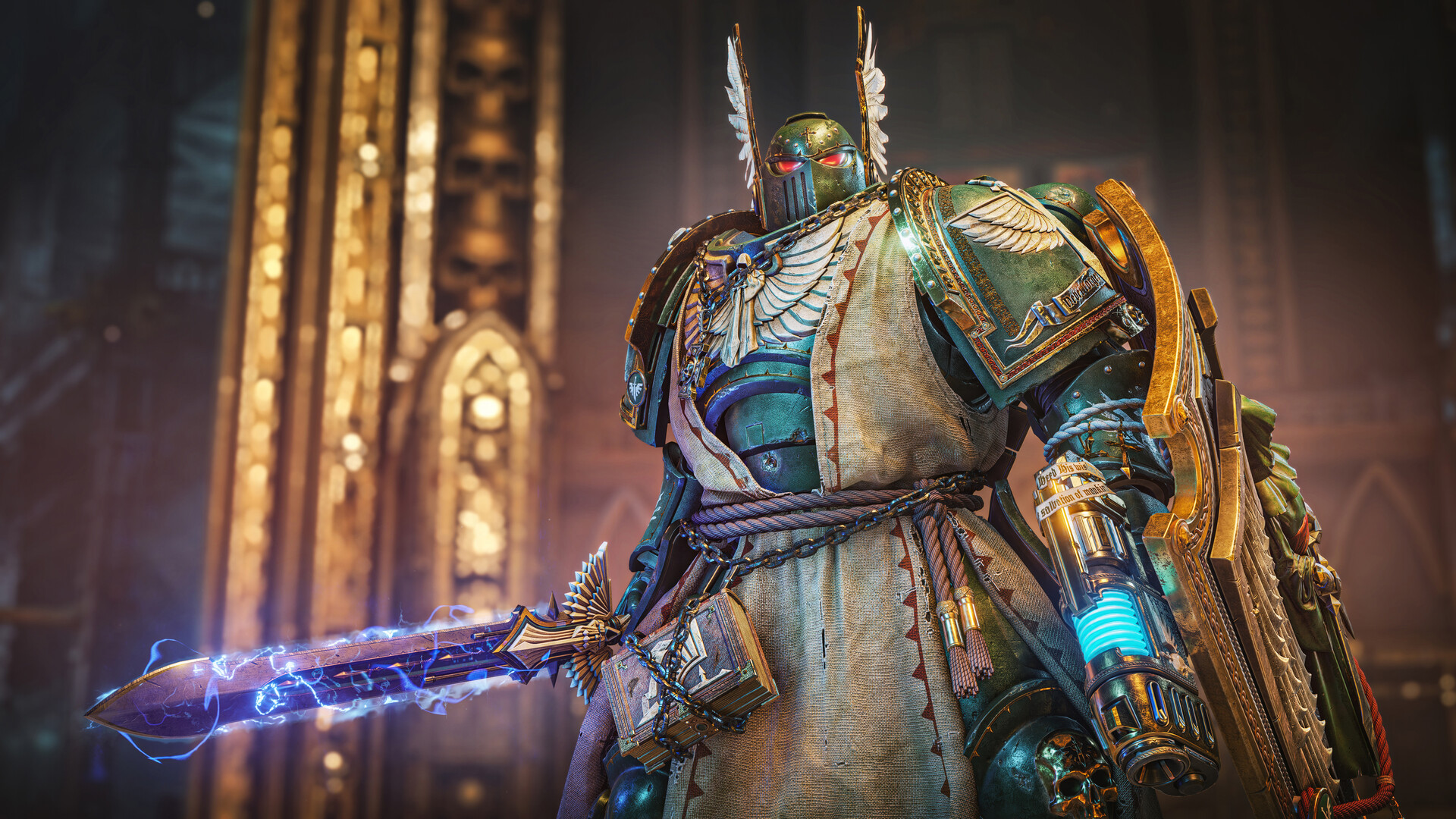 Warhammer 40,000: Space Marine 2 - Dark Angels Chapter Pack Featured Screenshot #1