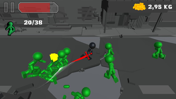 Screenshot z Stickman Killing Zombie Screenshot z Stickman Killing Zombie