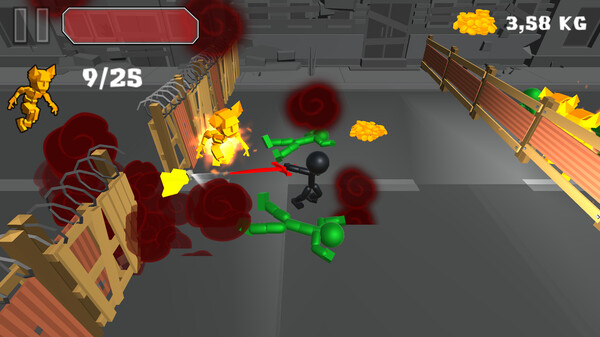 Screenshot z Stickman Killing Zombie Screenshot z Stickman Killing Zombie
