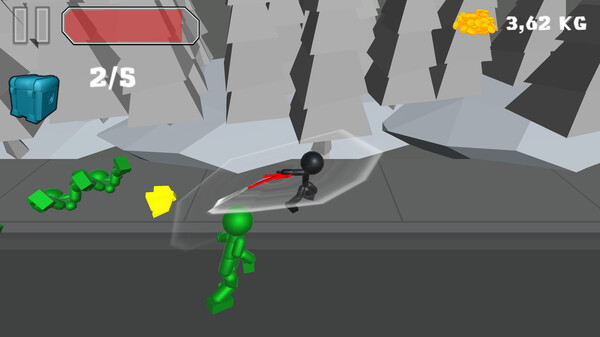 Stickman Killing Zombie