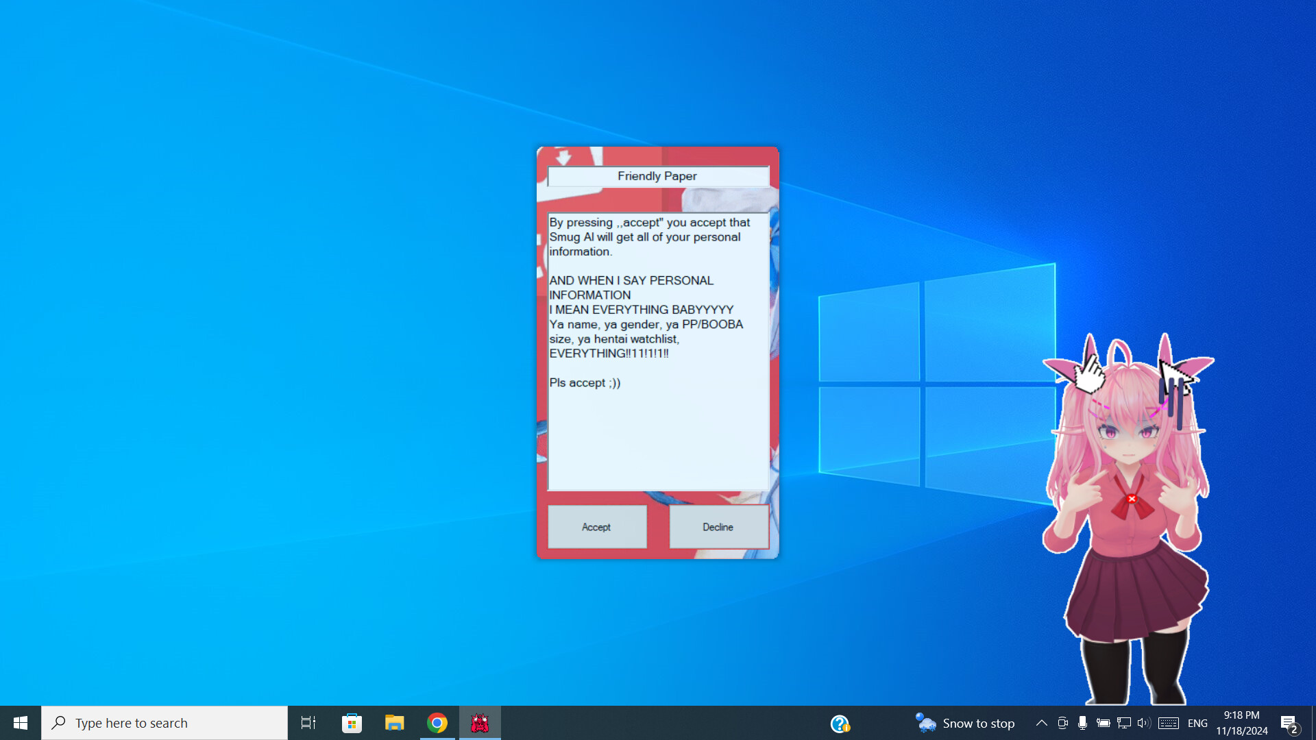 Smug Ally (voice assistant) screenshot 5