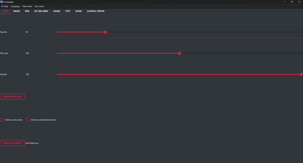 Screenshot z FrontEngine Screenshot z FrontEngine