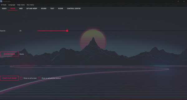 Screenshot z FrontEngine Screenshot z FrontEngine