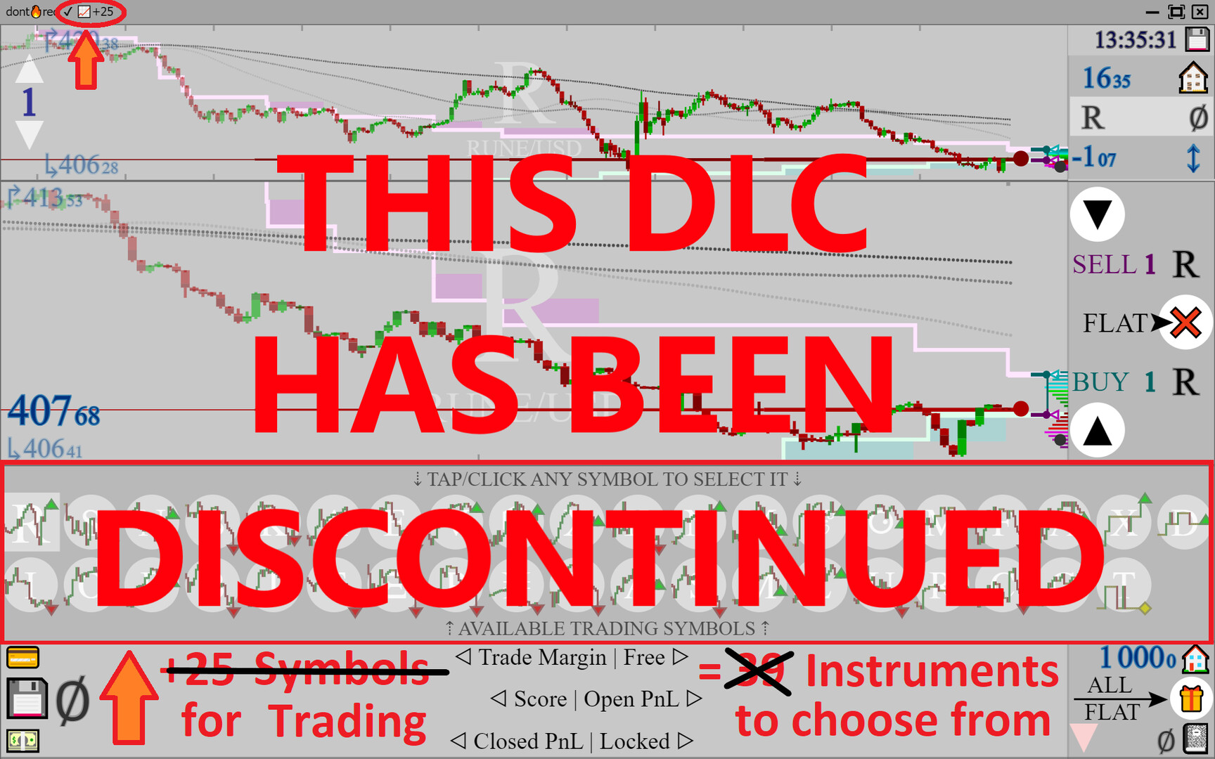 dont🔥red 📈 +25 SIM💾Instruments - DISCONTINUED Featured Screenshot #1