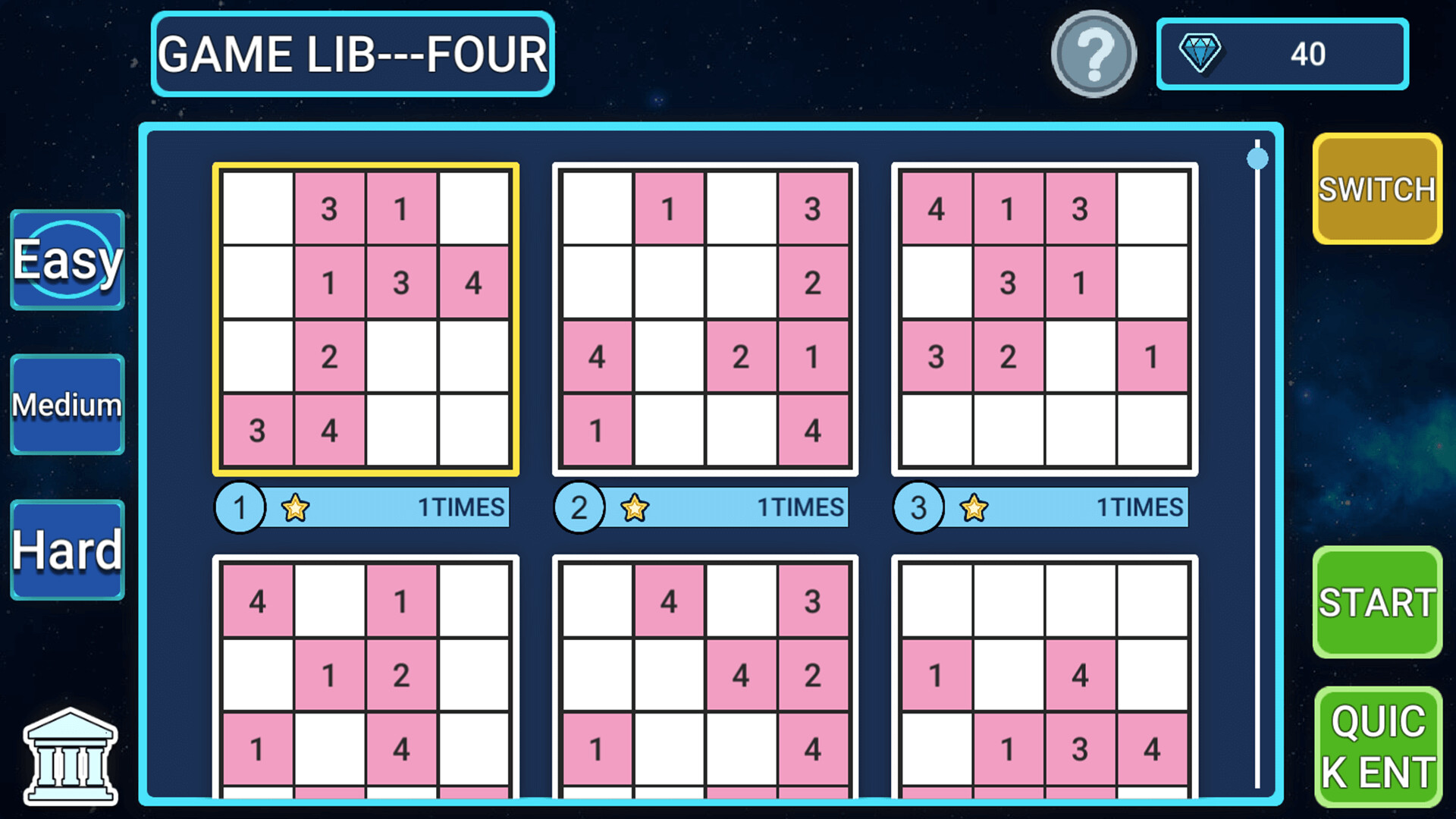 #3. Sudoku constellation (Steam) 由: Haoyou Game