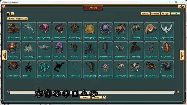 Fantasy Grounds - Devin Night Pack 177: OSR Classic Monsters