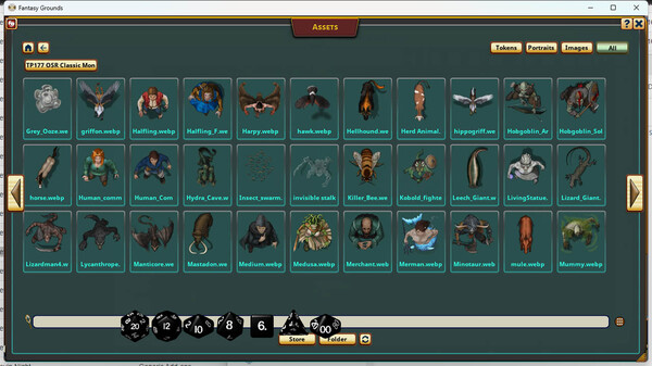 Fantasy Grounds - Devin Night Pack 177: OSR Classic Monsters