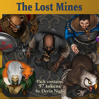 Fantasy Grounds - Devin Night Pack 223: The Lost Mines