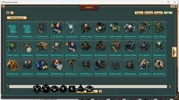 Fantasy Grounds - Devin Night Pack 185: Heroic Characters 36